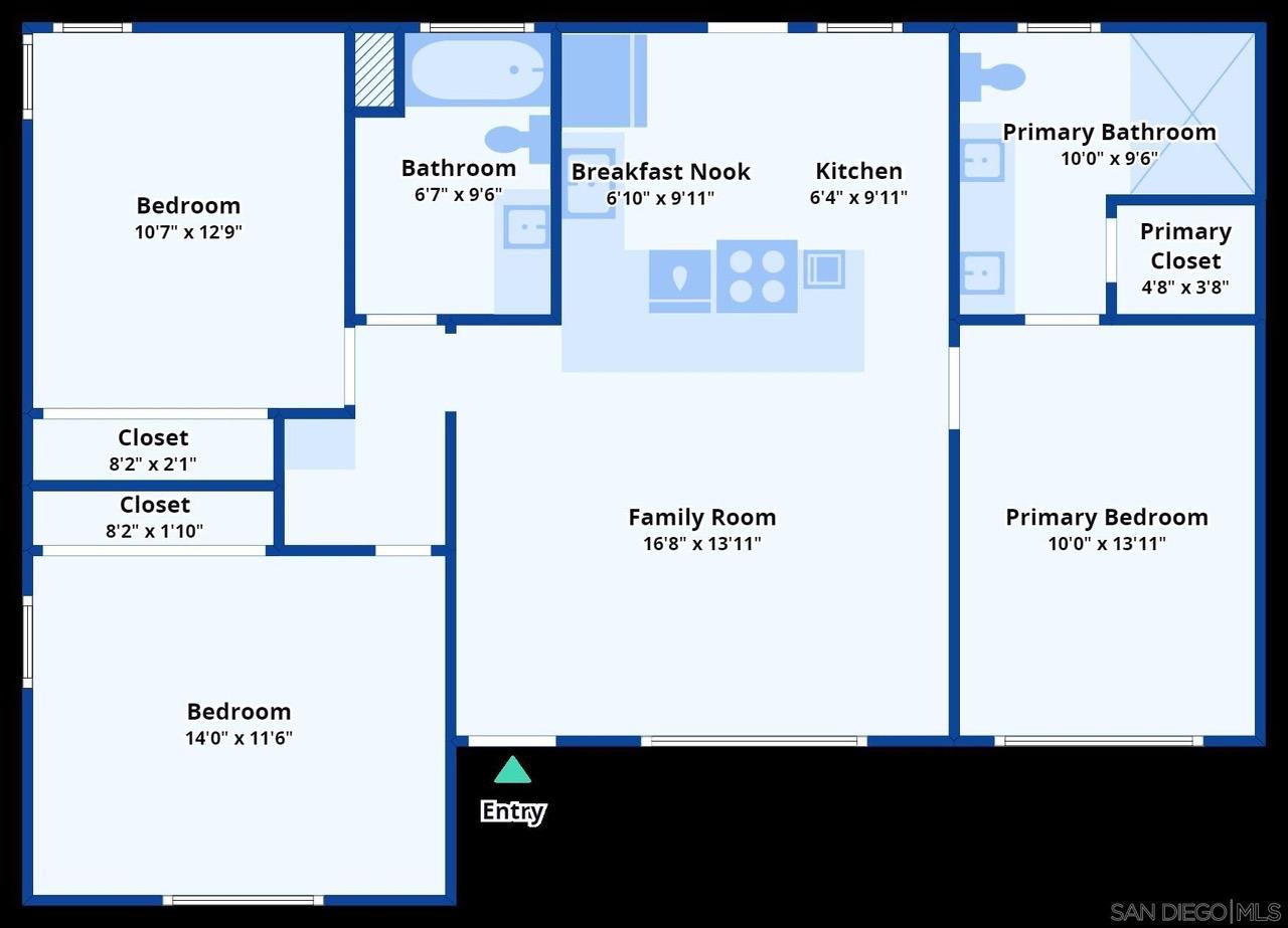 California USA 2024 Floor Plan